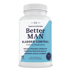 BetterMAN Bladder Control Urinary Health Supplement for Men