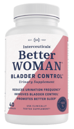 BetterWOMAN Bladder Control Urinary Health Supplement for Women