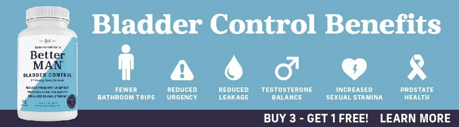 BetterMan Bladder Control Supplement