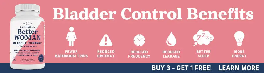 BetterWoman Bladder Control Supplement