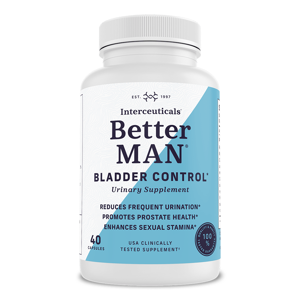 BetterMAN Bladder Control Urinary Health Supplement for Men